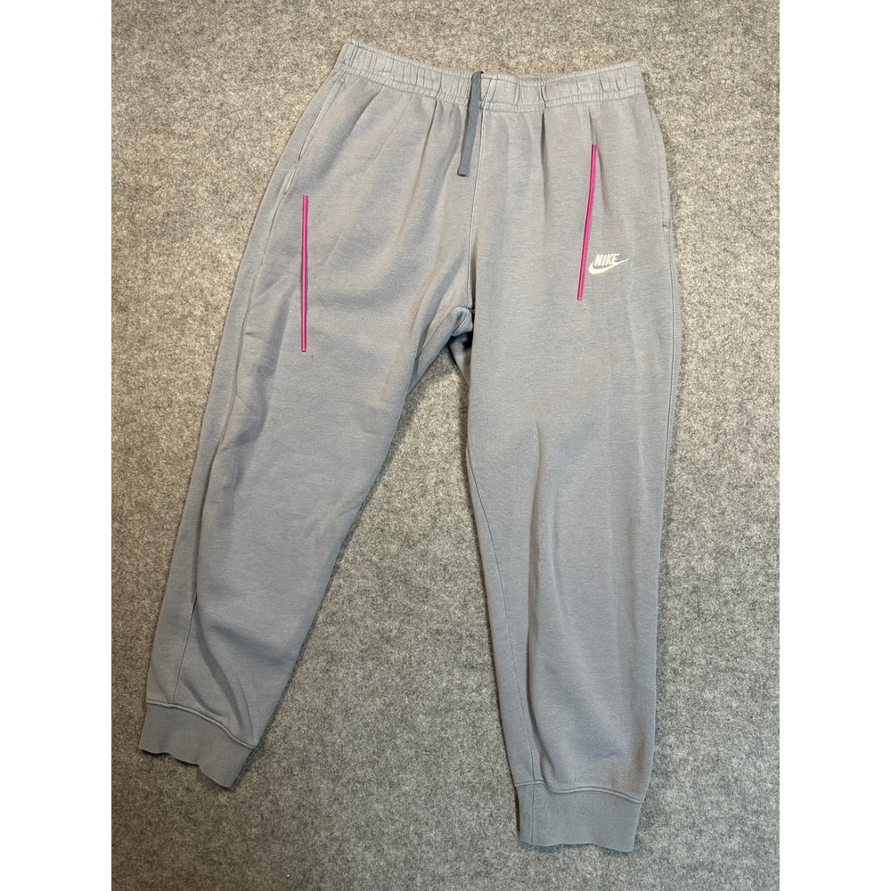 Nike Sportswear Club Fleece‎ Joggers Large Blue Tapered Sweatpants